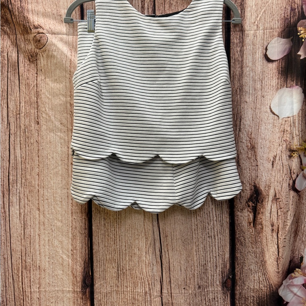 Striped Black & White Set